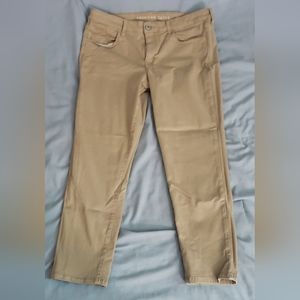 American Eagle Super Stretch Khaki Jeggings Size 16 Short